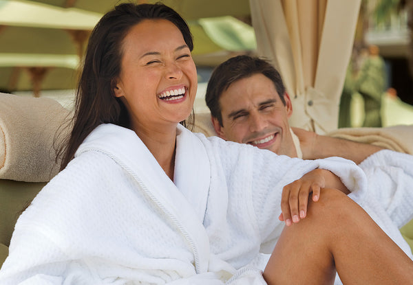 Checkered Shawl Collar Bathrobe